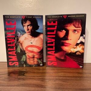 Smallville Complete First and Second Season DVD Set sealed superman.